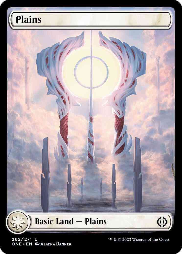 Plains [262] [Full Art] [Panorama] [Phyrexia: All Will Be One] [Non-Foil]