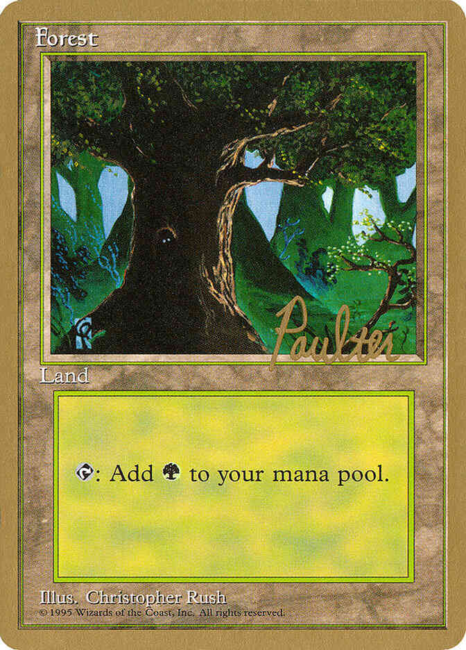 Forest [pp377] [Preston Poulter] [Animal in Tree] [Pro Tour Collector Set] [Non-Foil]