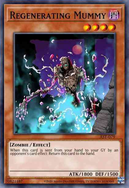 Regenerating Mummy - SD2-EN012 - Common - Unlimited