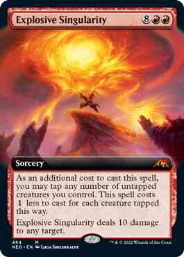 Explosive Singularity [464] [Extended Art] [Kamigawa: Neon Dynasty] [Non-Foil]