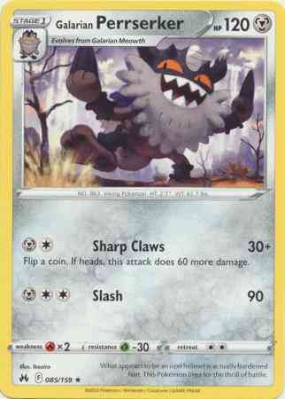 Galarian Perrserker - 085/159 - Rare [swsh125-085] [Non-Holo]