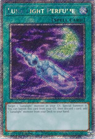 Luna Light Perfume - RA04-EN090 - Platinum Secret Rare - 1st Edition