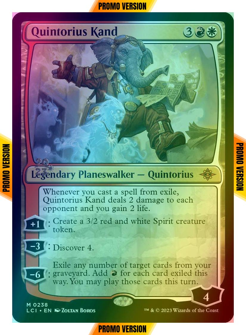 Quintorius Kand [238s] [Prerelease] [The Lost Caverns of Ixalan: Promos] [Foil]