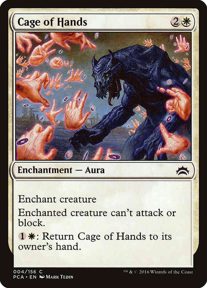 Cage of Hands [4] [Planechase Anthology] [Non-Foil]