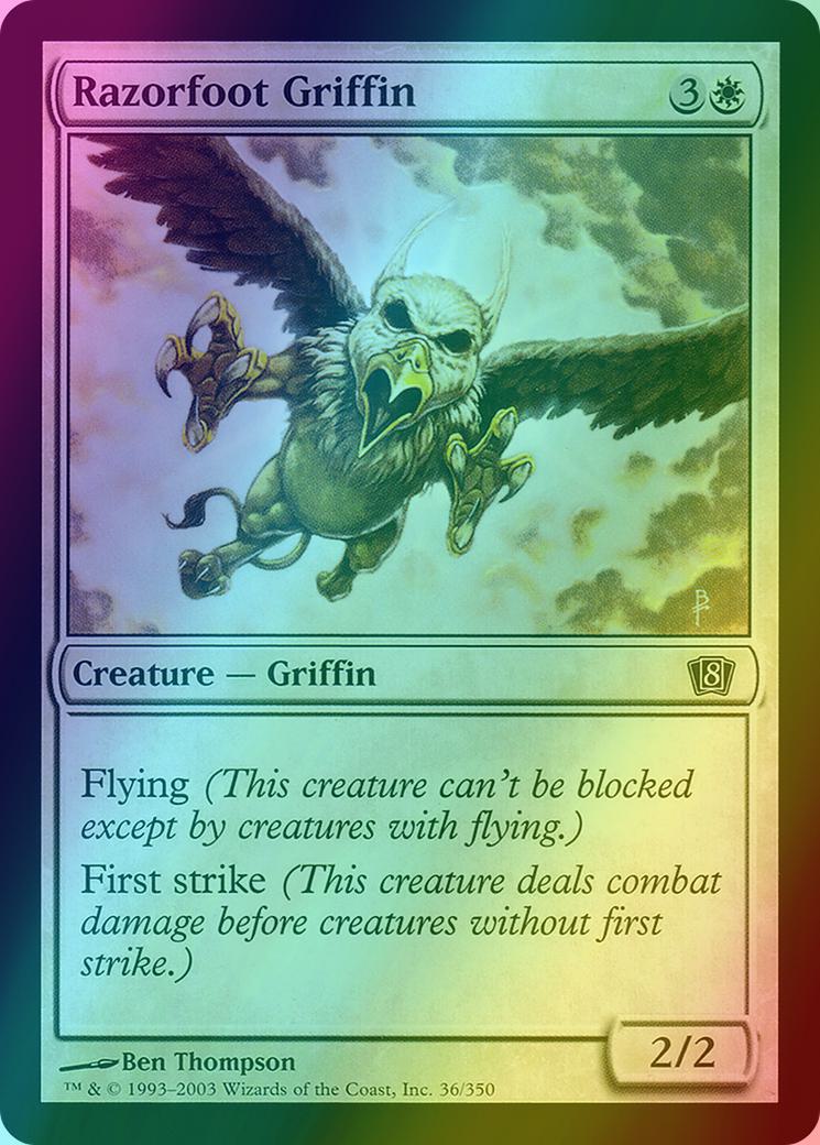 Razorfoot Griffin [36x] [Eighth Edition] [Foil]