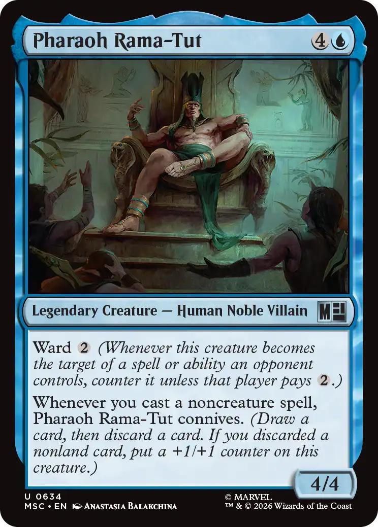 Pharaoh Rama-Tut [634] [Jumpstart] [Marvel Super Heroes: Commander] [Non-Foil]