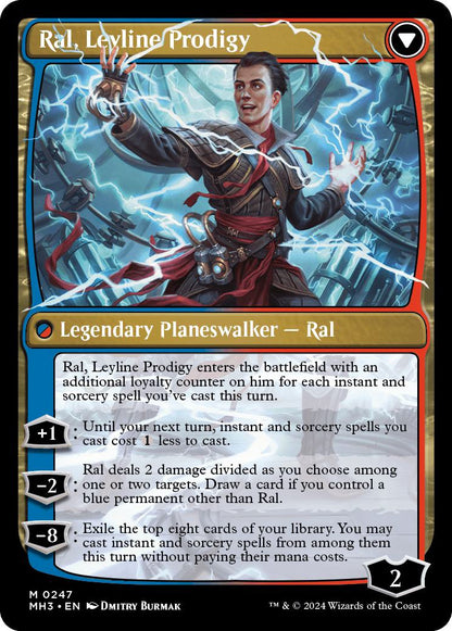Ral, Monsoon Mage // Ral, Leyline Prodigy [247] [Modern Horizons 3] [Foil]