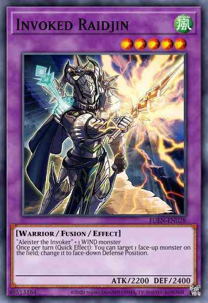 Invoked Raidjin - BLAR-EN081 - Ultra Rare - 1st Edition