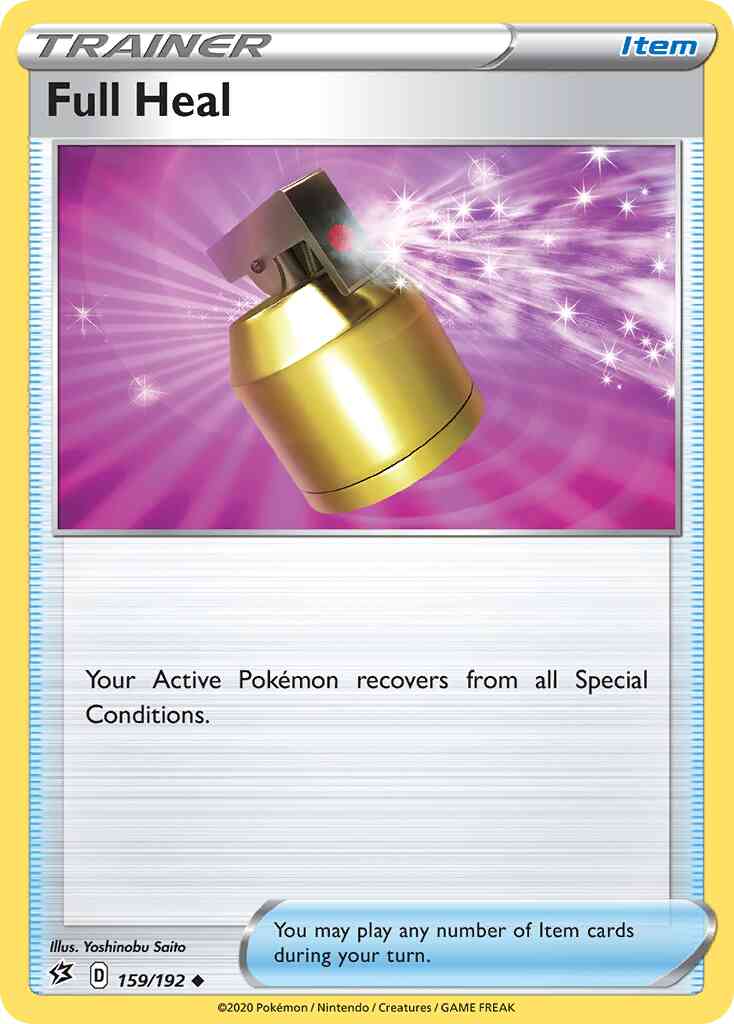 Full Heal - 159/192 - Uncommon [swsh2-159] [Reverse Holo]