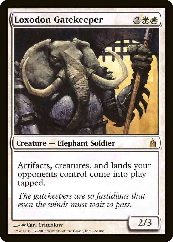Loxodon Gatekeeper [25] [Ravnica City Of Guilds] [Non-Foil]
