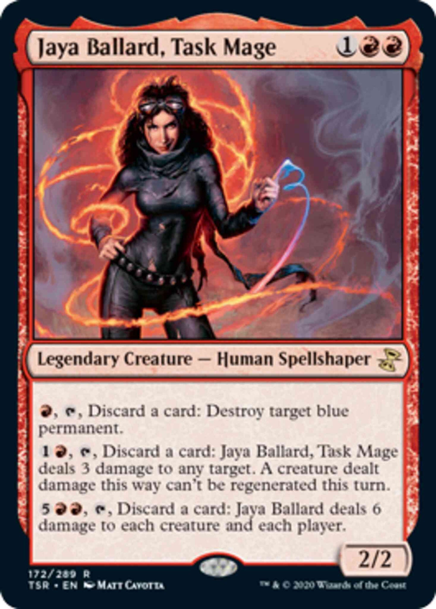 Jaya Ballard, Task Mage [172] [Time Spiral Remastered] [Non-Foil]