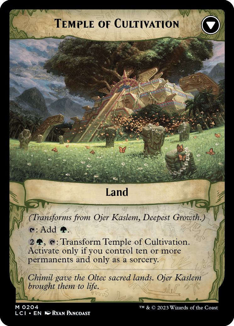 Ojer Kaslem, Deepest Growth // Temple of Cultivation [204] [The Lost Caverns of Ixalan] [Non-Foil]