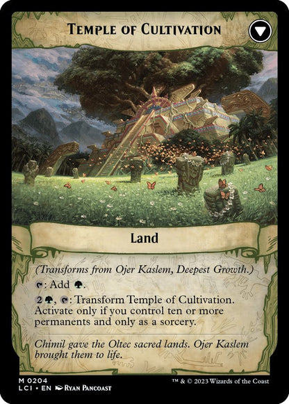 Ojer Kaslem, Deepest Growth // Temple of Cultivation [204] [The Lost Caverns of Ixalan] [Non-Foil]