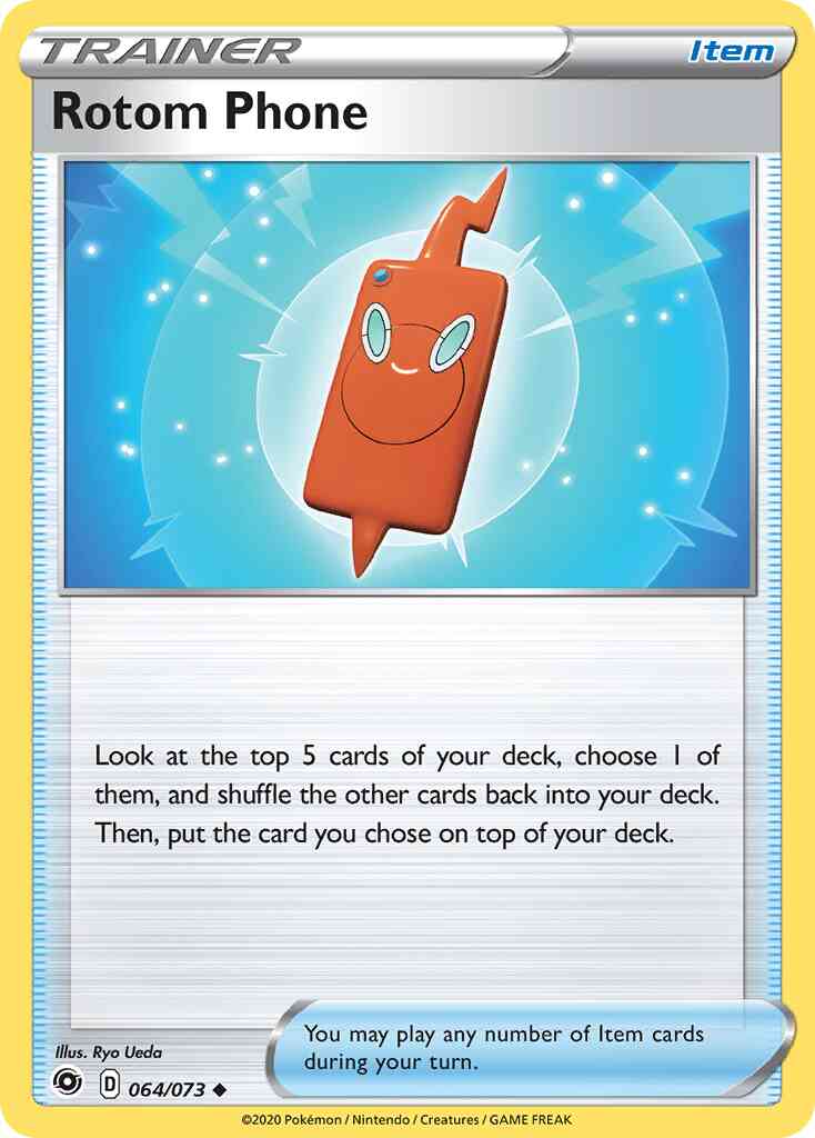 Rotom Phone - 064/073 - Uncommon [swsh35-064] [Non-Holo]