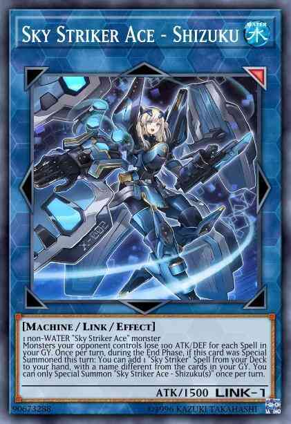 Sky Striker Ace - Shizuku - DASA-EN028 - Super Rare - Unlimited