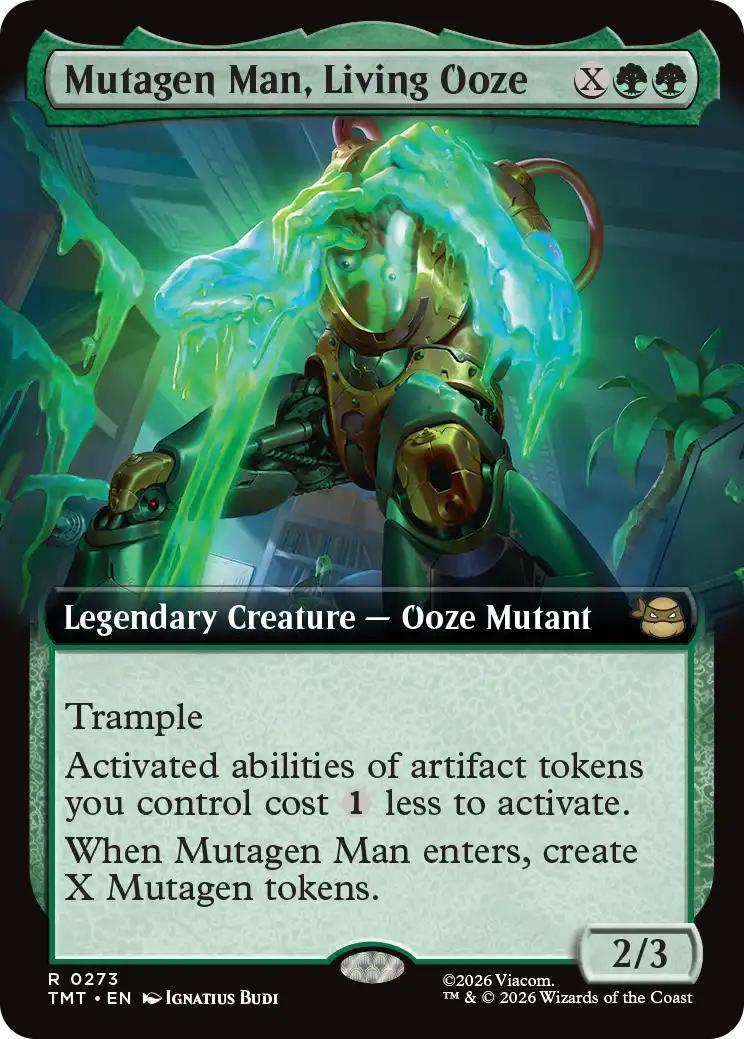 Mutagen Man, Living Ooze [273] [Extended Art] [Teenage Mutant Ninja Turtles] [Non-Foil]