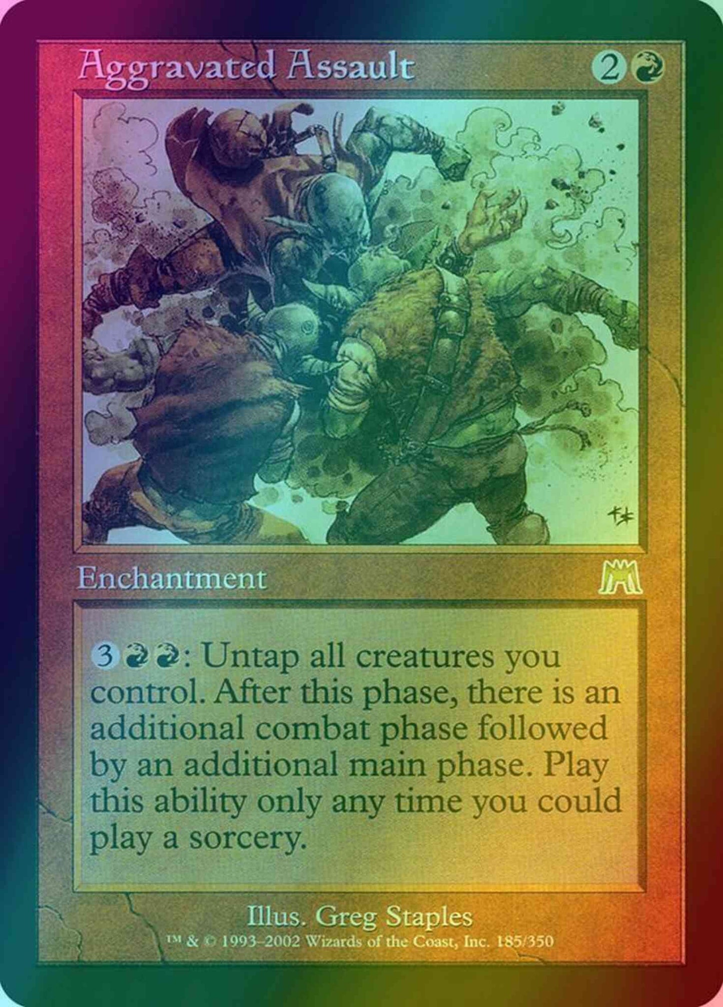 Aggravated Assault [185] [Onslaught] [Foil]