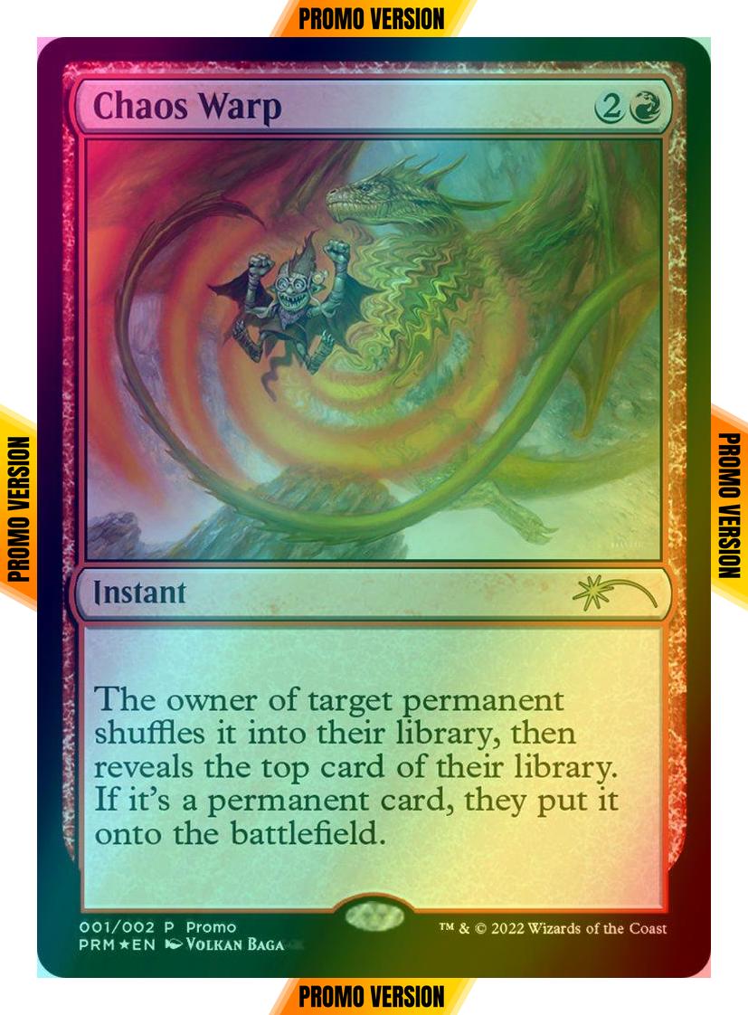 Chaos Warp [7] [Wizards Play Network 2024] [Foil]