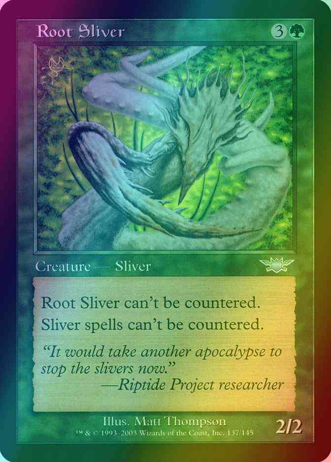 Root Sliver [137] [Legions] [Foil]