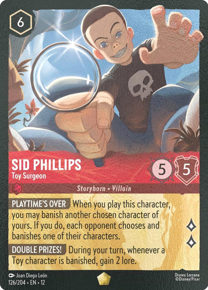 Sid Phillips - Toy Surgeon - 126/204 [Wilds Unknown] [Cold Foil]