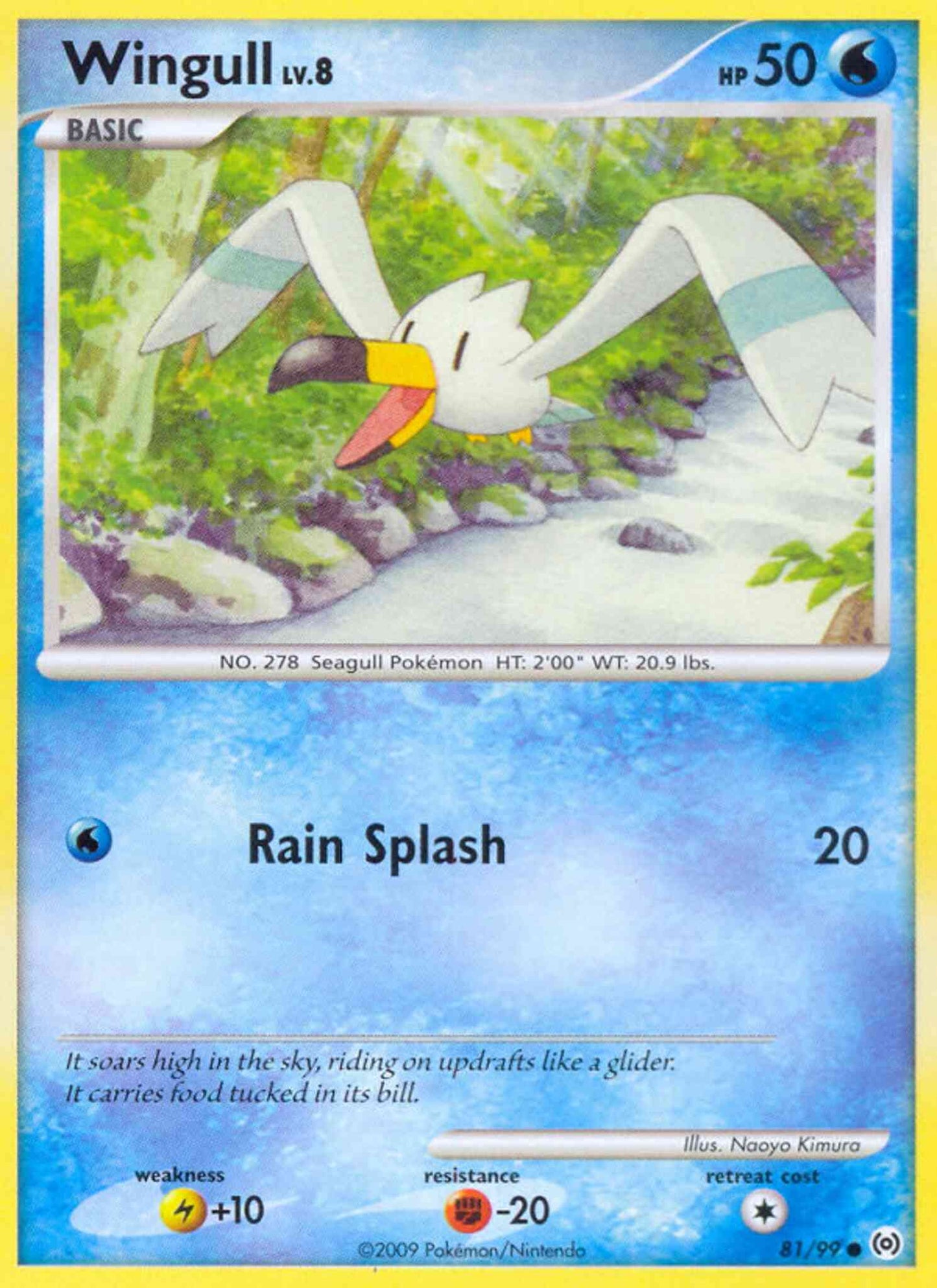 Wingull - 81/99 - Common [pl4-81] [Non-Holo]