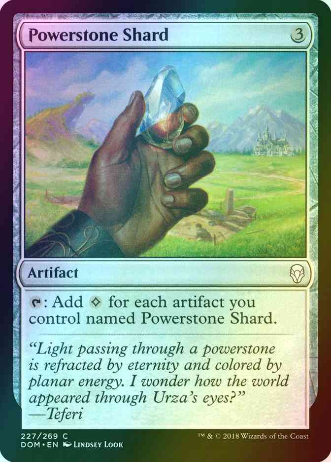 Powerstone Shard [227] [Dominaria] [Foil]