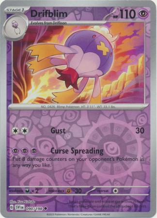 Drifblim - 090/198 - Uncommon [sv01-090] [Reverse Holo]