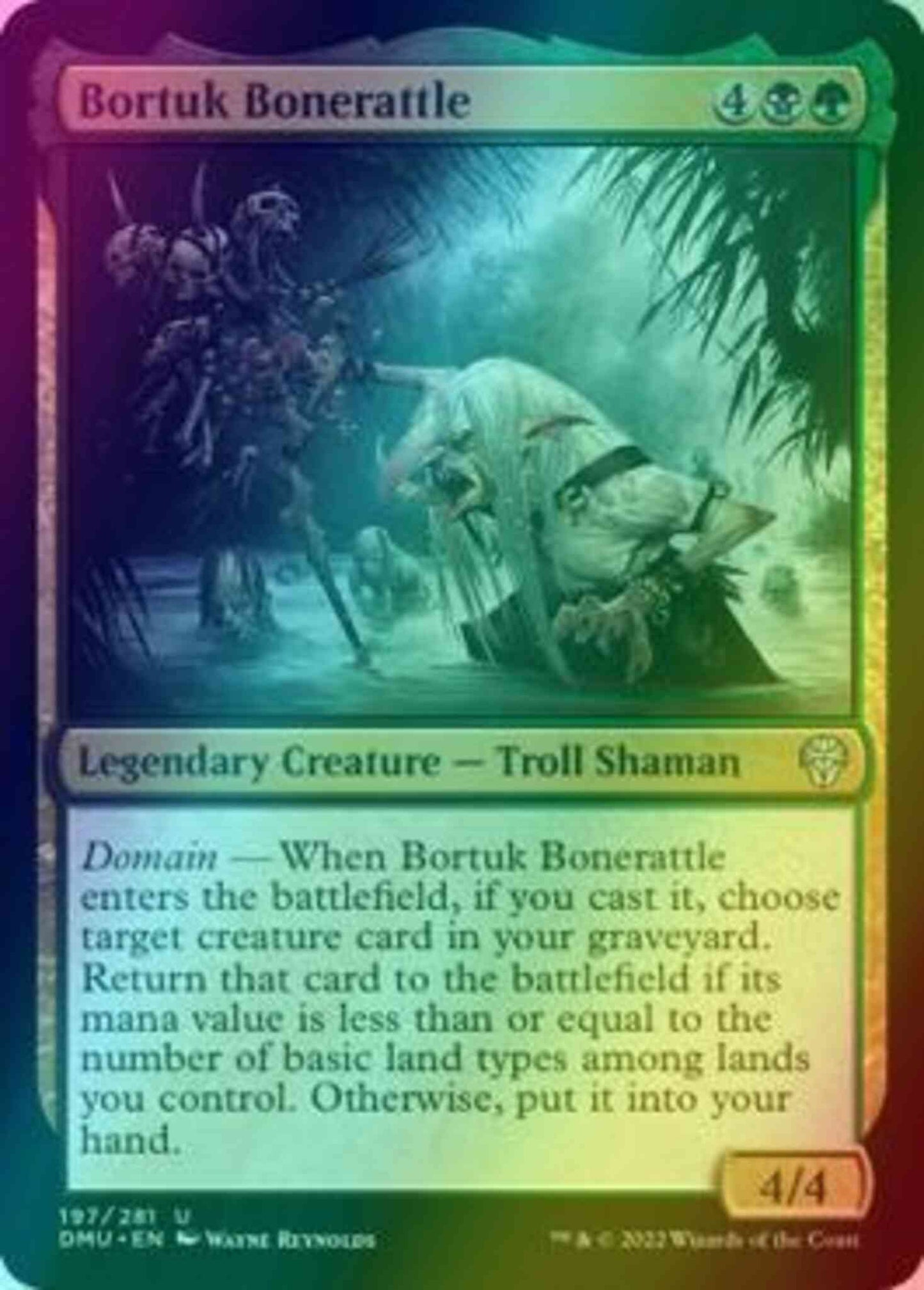 Bortuk Bonerattle [197] [Dominaria United] [Foil]
