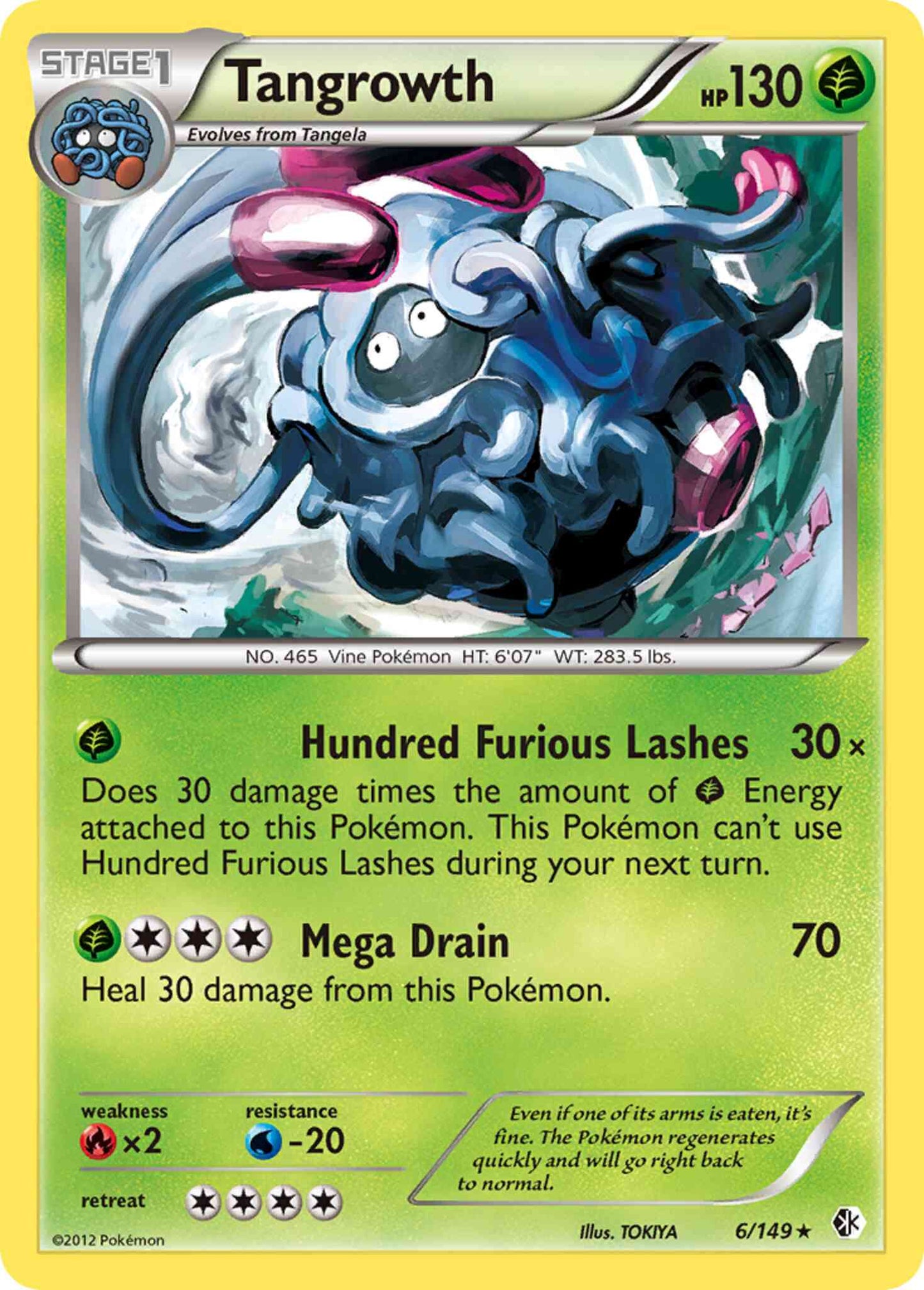 Tangrowth - 6/149 - Rare Holo [bw7-6] [Holo]