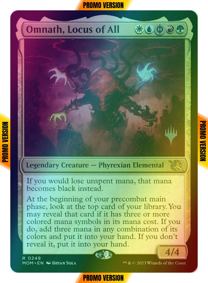Omnath, Locus of All [249p] [Promo Pack] [March of the Machine: Promos] [Foil]
