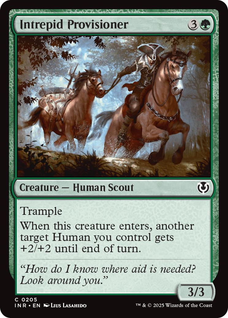 Intrepid Provisioner [205] [Innistrad Remastered] [Non-Foil]