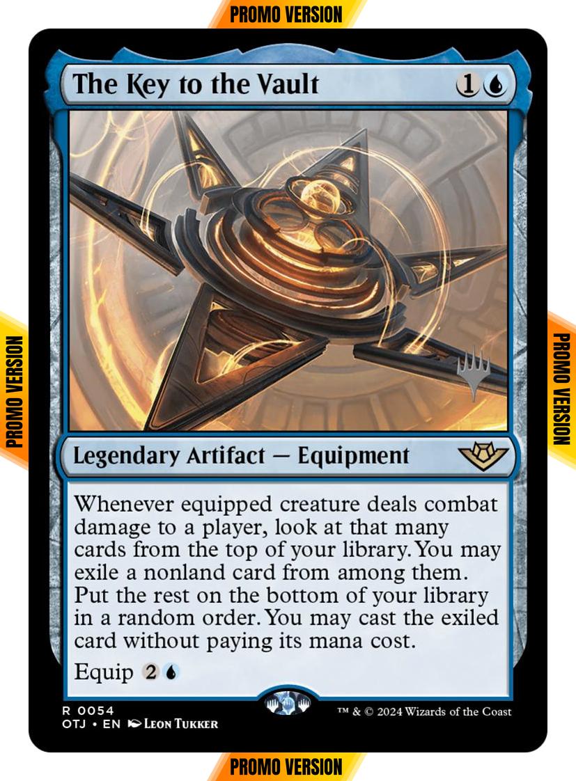 The Key to the Vault [54p] [Promo Pack] [Outlaws of Thunder Junction: Promos] [Non-Foil]
