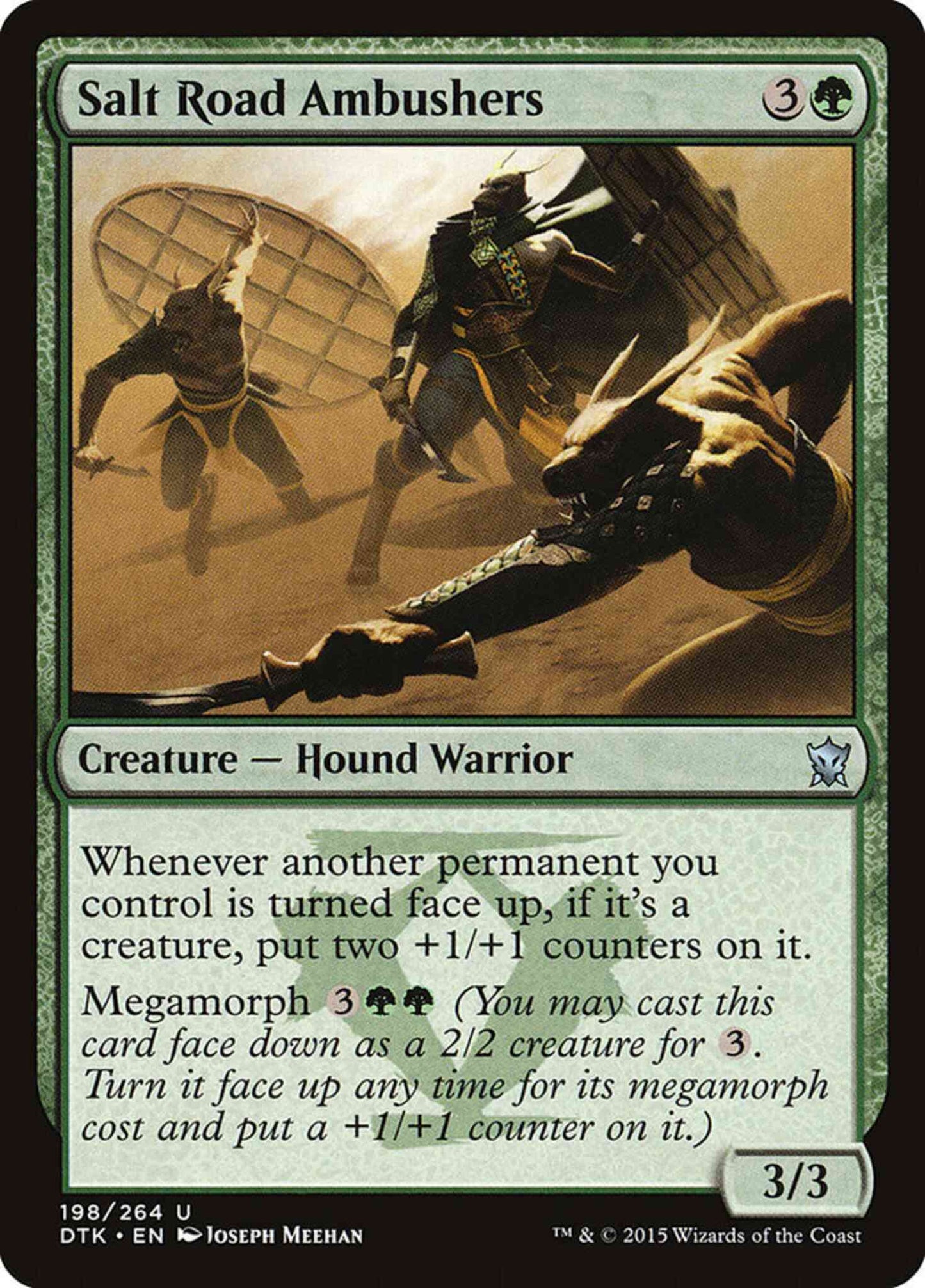 Salt Road Ambushers [198] [Dragons Of Tarkir] [Non-Foil]