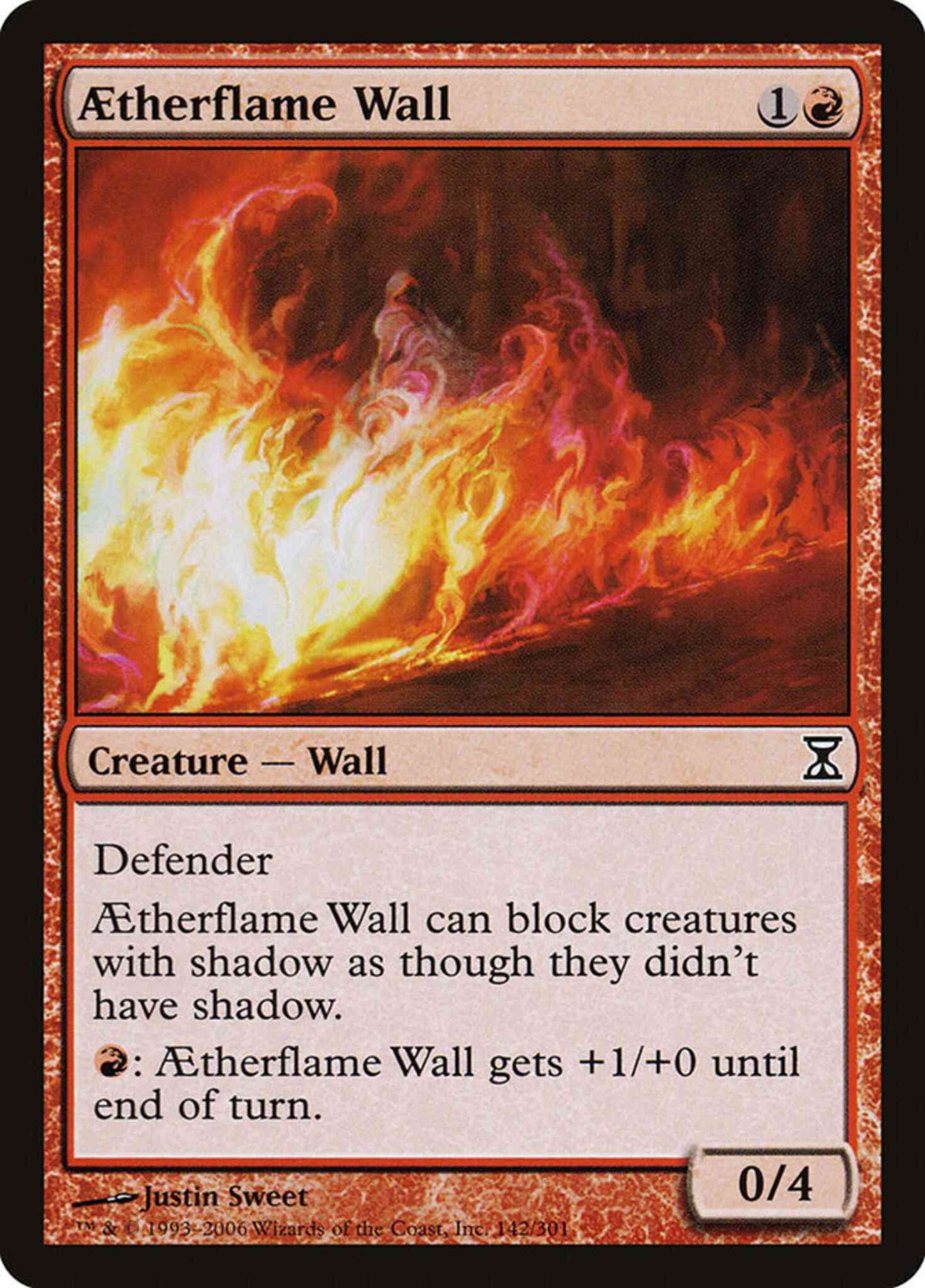 Aetherflame Wall [142] [Time Spiral] [Non-Foil]