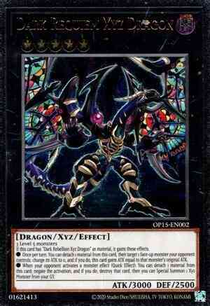 Dark Requiem Xyz Dragon - OP15-EN002 - Ultimate Rare - Unlimited