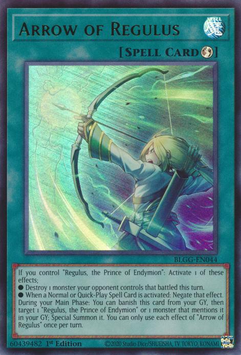 Arrow of Regulus - BLGG-EN044 - Ultra Rare - 1st Edition