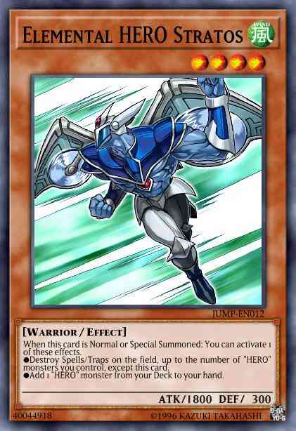 Elemental HERO Stratos - DT03-EN058 - Duel Terminal Rare Parallel Rare - Duel Terminal