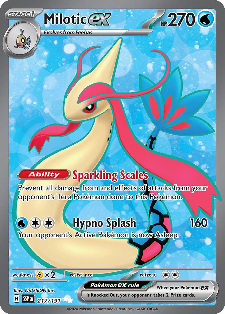 Milotic ex - 217/191 - Ultra Rare [sv08-217] [Ultra]