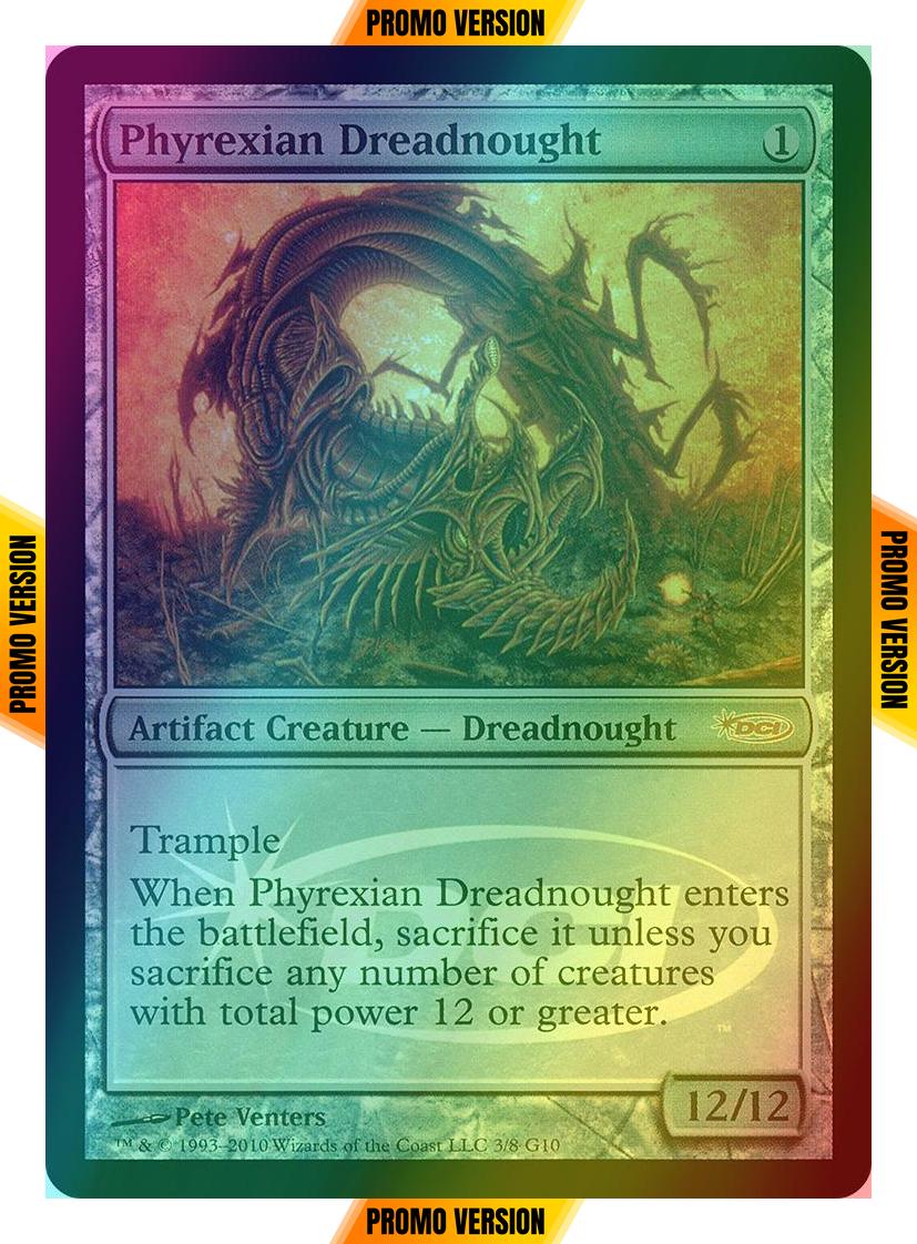 Phyrexian Dreadnought [3] [Judge Gift Cards 2010] [Foil]