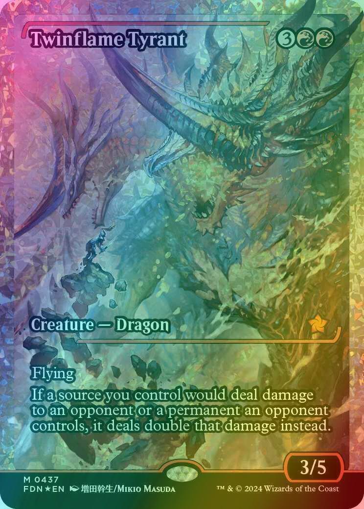 Twinflame Tyrant [437] [Japan Showcase] [Foundations] [Fracture Foil]