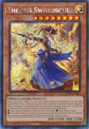 The Iris Swordsoul - RA01-EN023 - Platinum Secret Rare - 1st Edition