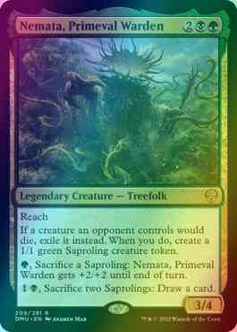 Nemata, Primeval Warden [209] [Dominaria United] [Foil]
