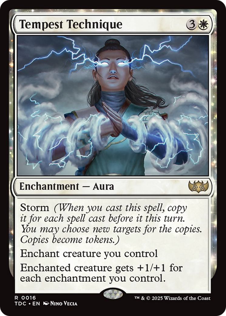 Tempest Technique [16] [Tarkir: Dragonstorm: Commander] [Non-Foil]