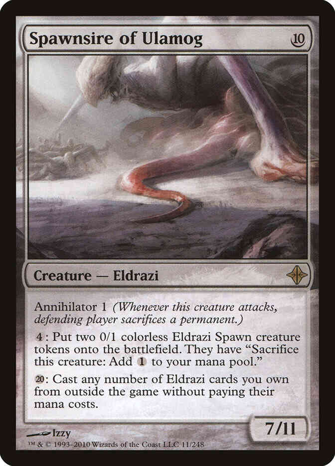 Spawnsire of Ulamog [11] [Rise Of The Eldrazi] [Non-Foil]