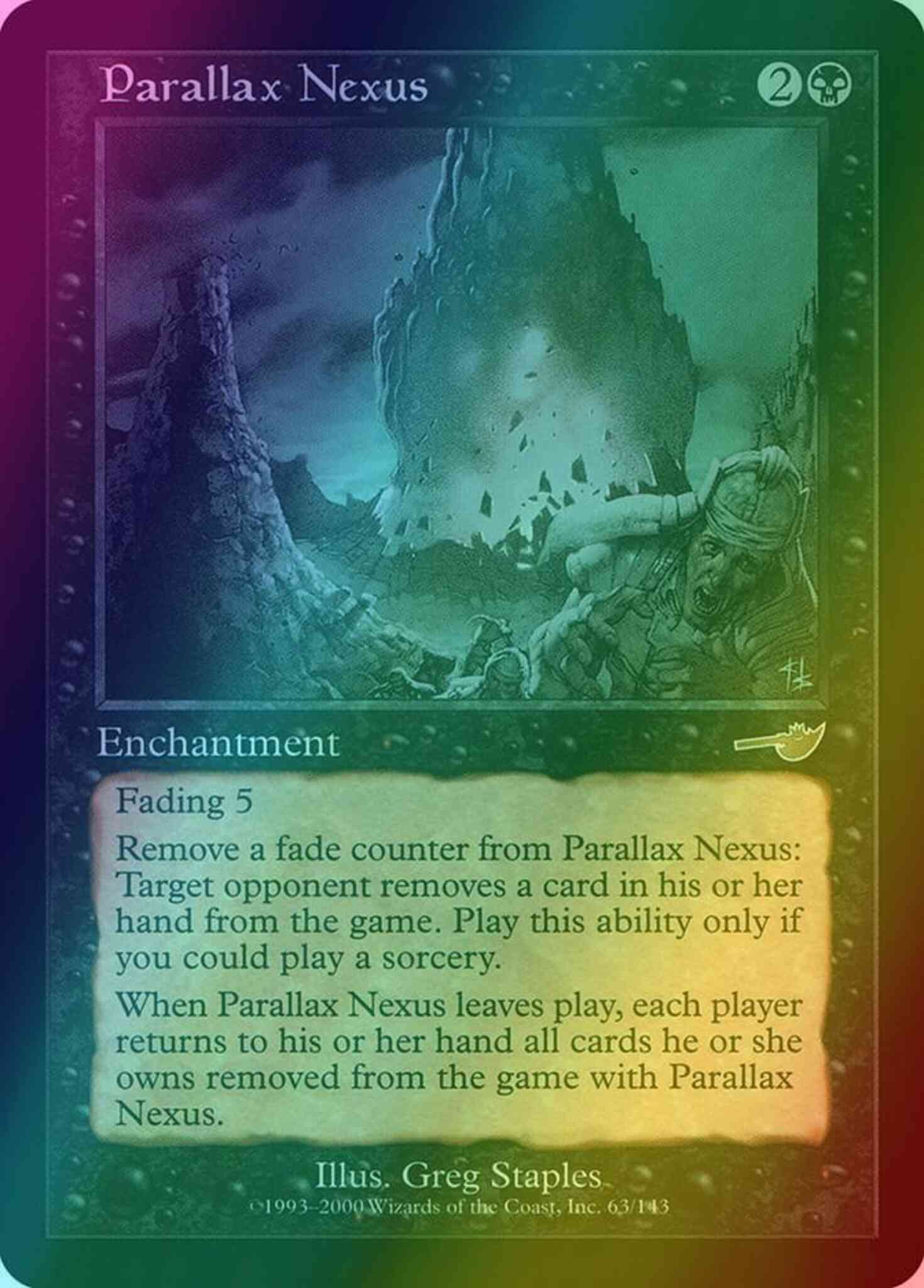 Parallax Nexus [63] [Nemesis] [Foil] – Face to Face Games