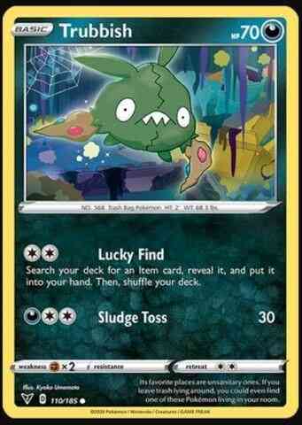 Trubbish - 110/185 - Common [swsh4-110] [Non-Holo]