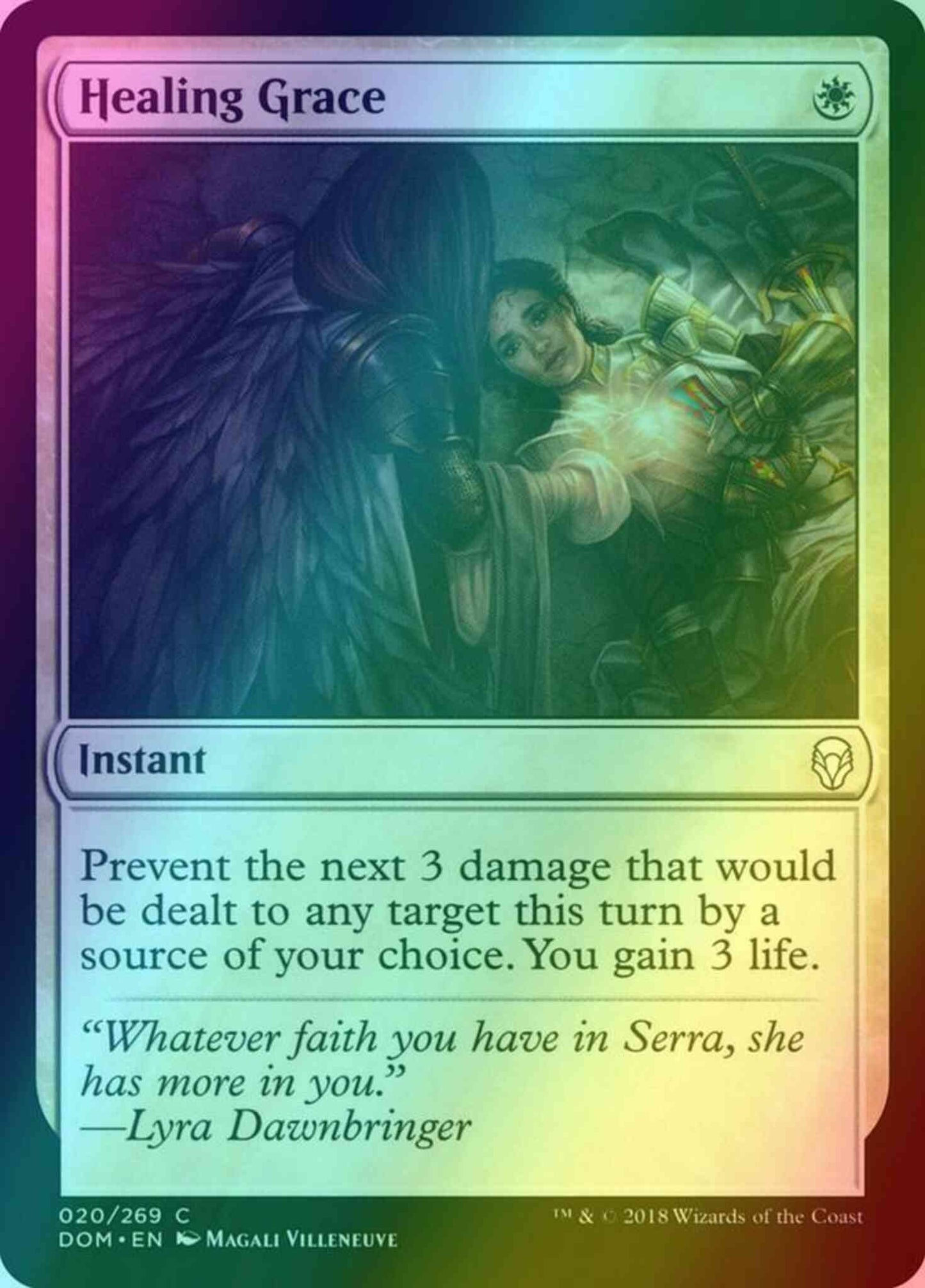 Healing Grace [20] [Dominaria] [Foil]