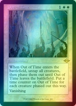 Out of Time [383] [Retro Frame] [Modern Horizons 2] [Foil]
