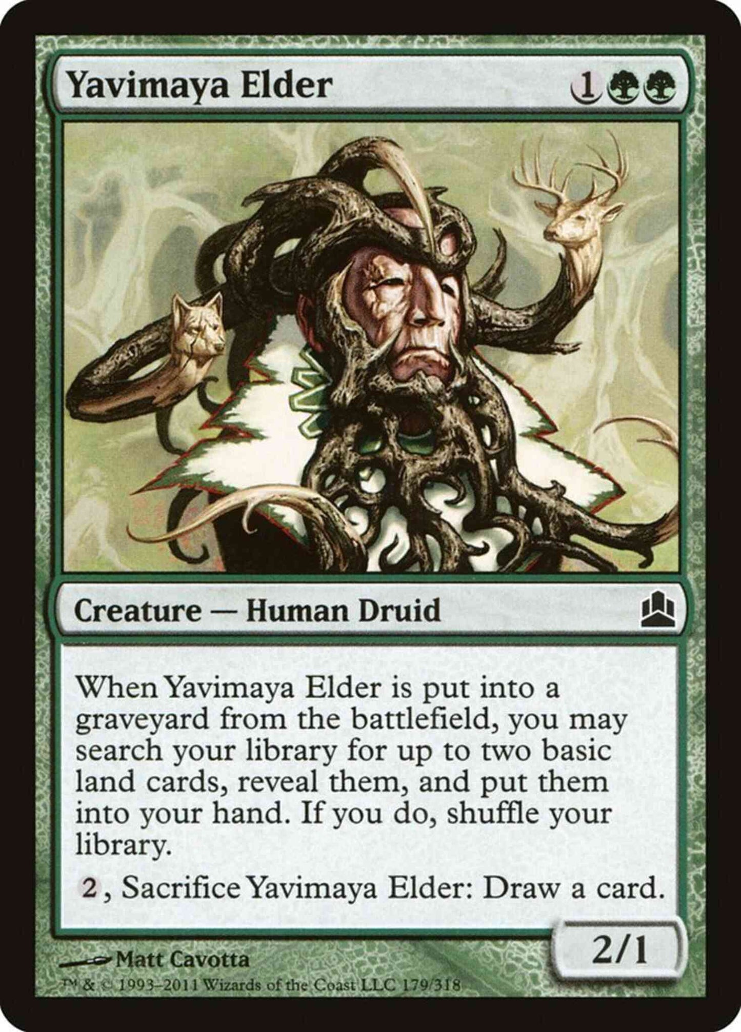 Yavimaya Elder [179] [Commander 2011] [Non-Foil]