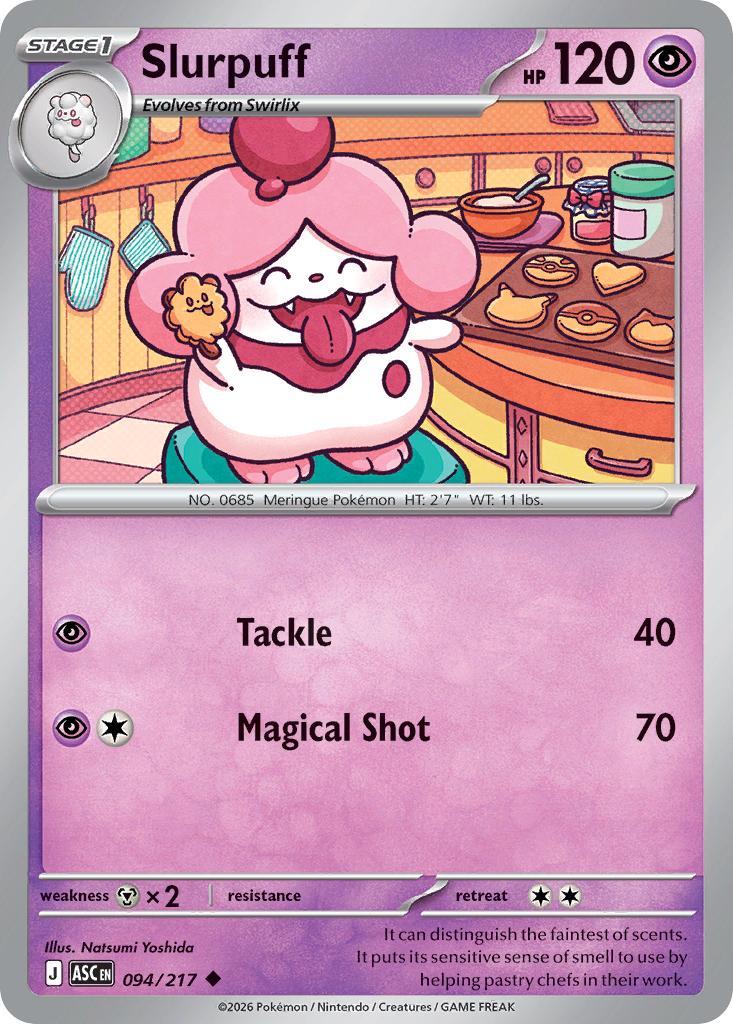 Slurpuff - 094/217 - Uncommon [me025-094] [Non-Holo]